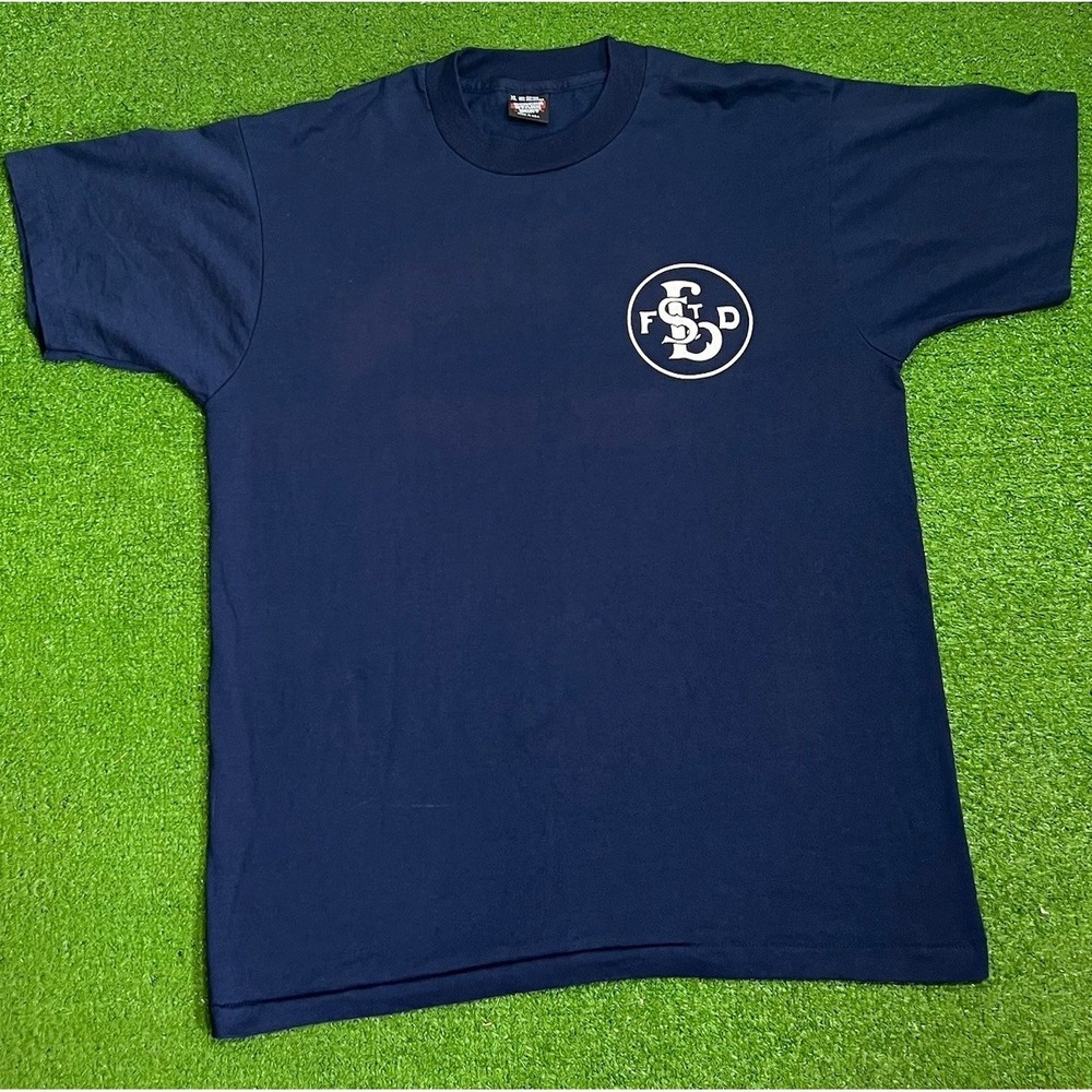 Vintage St Louis Fire Fire Fight Shirt XL SLFD Missouri Departmen Single Stitch